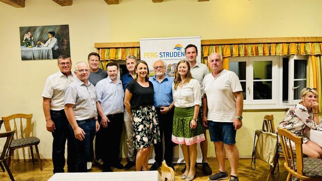 Hinterdorfer, Prinz, Kaindlstorfer, Schöller, Sigl, Aichinger, Kraft, Sigmund, Steindl, Aichinger. | Foto: Leader-Region Perg-Strudengau