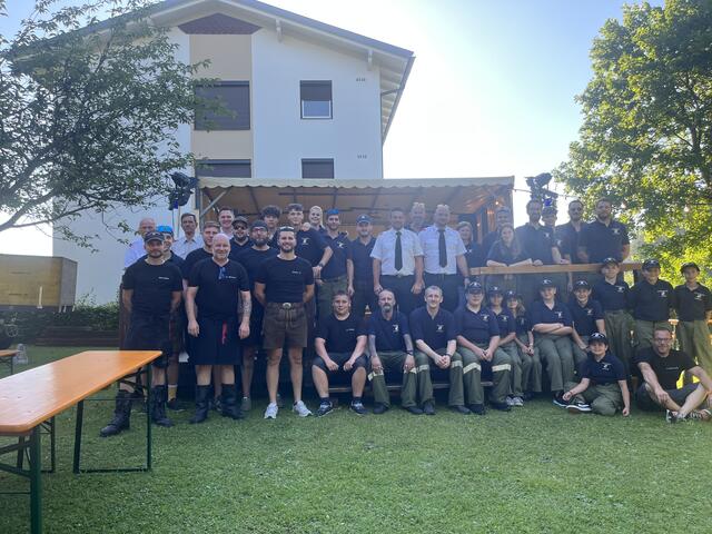 Die Kameradschaft der FF Latschach freut sich auf viele Besucherinnen und Besucher. | Foto: FF Latschach