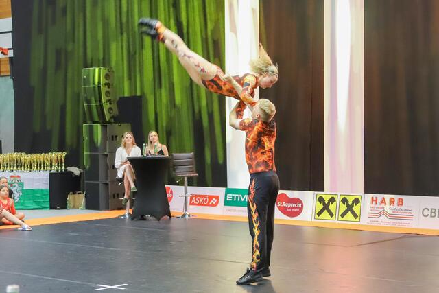 In der Main Class Contact Style (B-Klasse) holten sich Nicole Harb &amp; Laurin Greiter den Steirischen Meistertitel | Foto: Iris Bloder