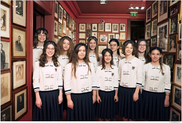 Die Wiener Chormädchen sind ein Kammerchor – die 25 Sängerinnen werden nach den Methoden der Wiener Sängerknaben ausgebildet. | Foto: Lukas Beck
