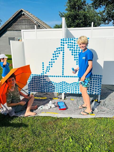 Die Umkleidekabinen im Strandbad Weiden am See erstrahlen in neuem Glanz. | Foto: Gemeinde Weiden am See