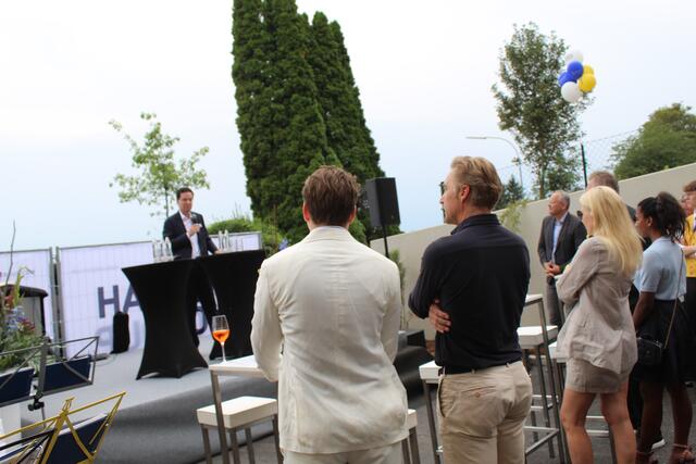 CEO Hubert Wetschnig bei der feierlichen Eröffnung. | Foto: BRS/Köck