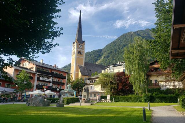  Von Bad Hofgastein starteten wir unsere Wanderungen. Günstig kann man mit dem Bus zu den verschiedensten Wanderrouten fahren. 
