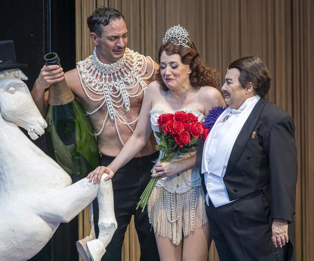 Ricardo Frenzel Baudsich, Alma Sadé, Tania Golden | Foto: Gerhard MALY