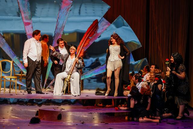 Iurie Ciobanu, Tania Golden, Verena Scheitz, Alma Sadé | Foto: Husar/Bühne Baden