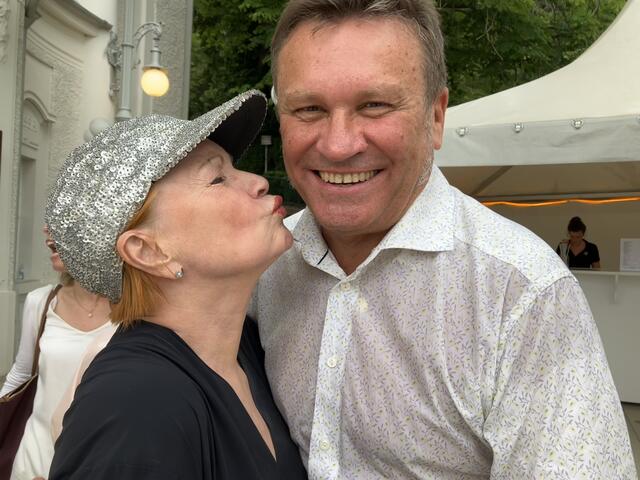 Chris Lohner mag ganz offensichtlich Michael Lakner | Foto: Stockmann