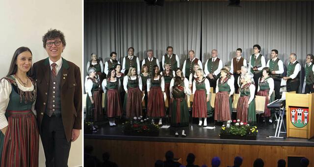 Obfrau Anna Kapp und Obmann Johannes Pfeifenberger. Der Singkreis Völkermarkt verbindet Generationen. Beim Sommerkonzert am 28. Juni in der Neuen Burg sind die bekannten und neuen Stimmen des Chores zu hören. | Foto: Singkreis Völkermarkt