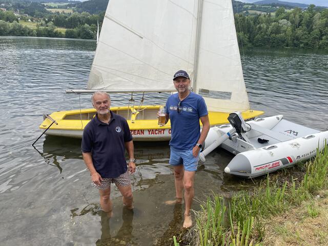 Auch die Segler des Ozean Yacht Clubs freuen sich auf mehr Betrieb am Pibersteinersee | Foto: Almer