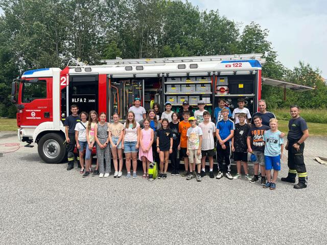 Eine Menge Spaß hatten die Kinder bei der FF Waidhofen/Thaya | Foto: (alle) FF Waidhofen/Thaya