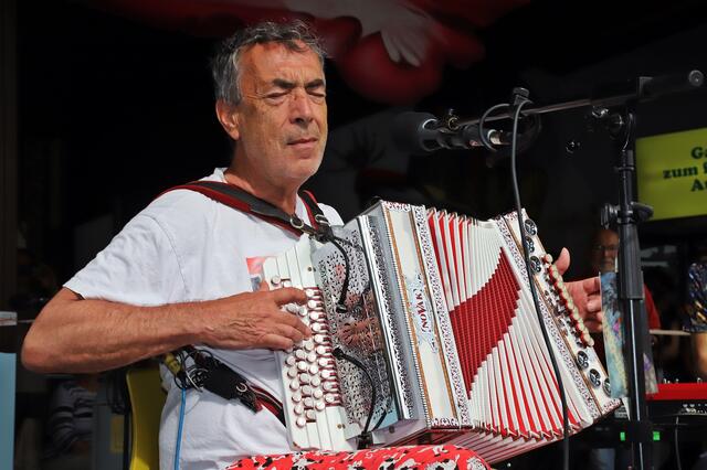 Hubert von Goisern spielte in Ebensee. | Foto: Hörmandinger
