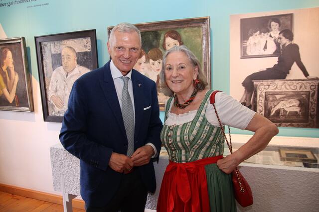 Landtagsabgeordneter Josef Schöchl, Kunsthistorikerin Christa Steinmetzer.