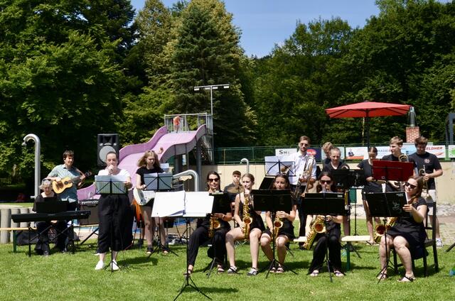 Bigband der Franz Schubert Regional Musikschule  | Foto: Elisabeth Peinsipp