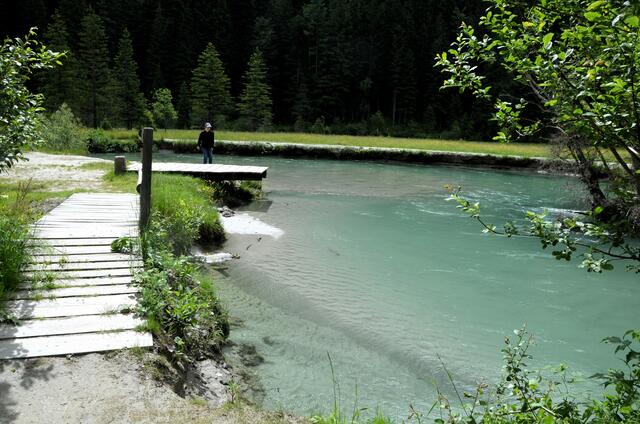 Blick auf dem "Mallnitzer Lido"