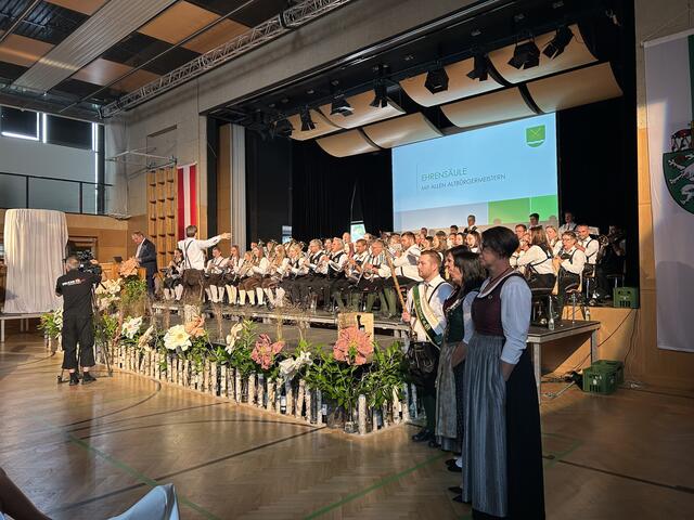 Musikalisch untermalt wurde die Veranstaltung durch die drei Musikkappellen. | Foto: RegionalMedien