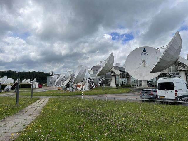 Zu Besuch beim Satellitenbetreiber SES S.A. | Foto: BRS