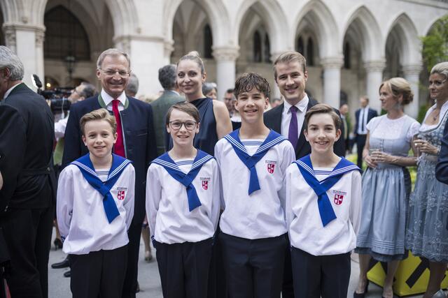 Die St. Florianer Sängerknaben gaben ein Konzert zu Ehren von Anton Bruckner.  | Foto: Max Mayrhofer