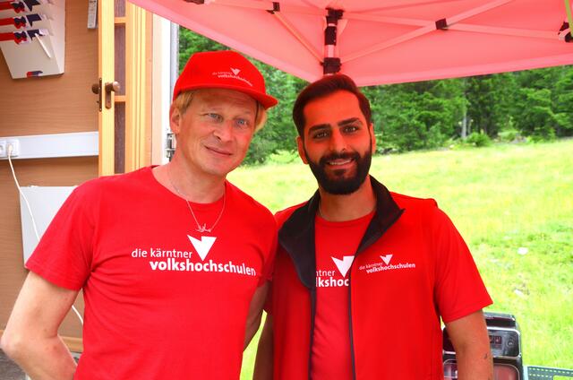 Mario Mustafa-Albrecht und Mustafa Al Dulaimi, VHS Kärnten