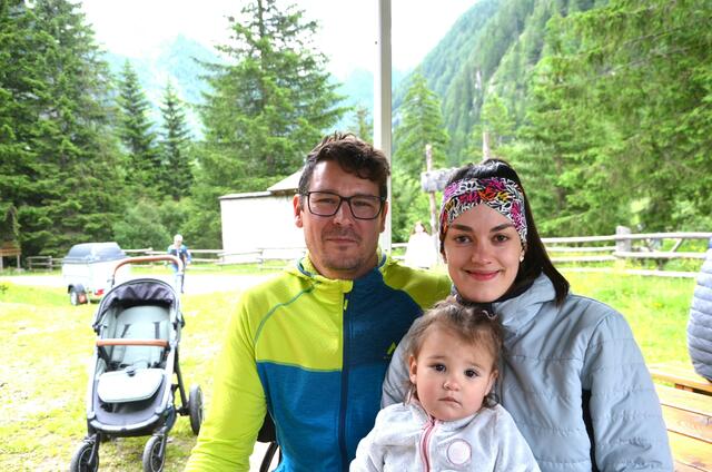 Michael, Johanna und Petra sind aus Lendorf gekommen