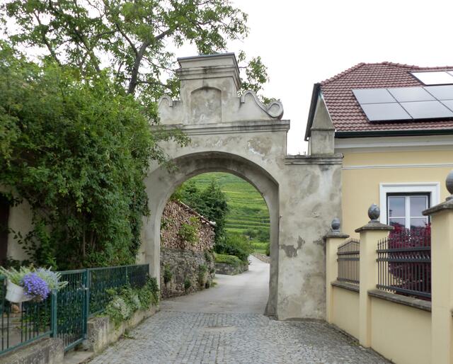 Markttor - Die Tormauer nordwestlich des unteren Schlosses wurde im 17. Jahrhundert umgebaut.