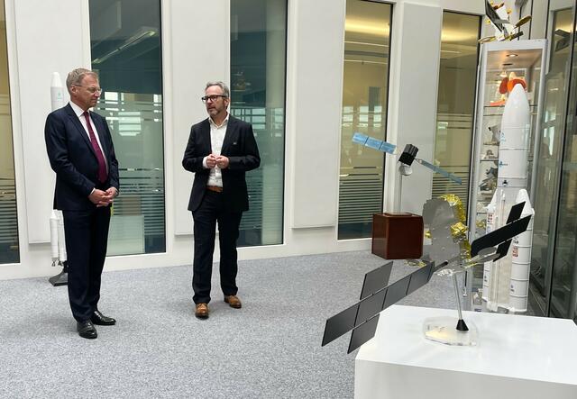 Zu Besuch beim Satellitenbetreiber SES S.A. | Foto: BRS