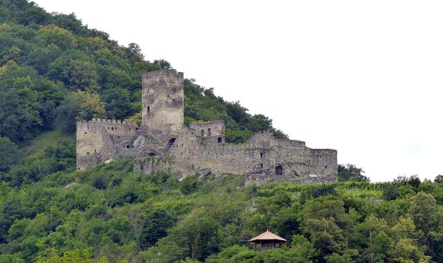 Die Burgruine Hinterhaus ist eine langgestreckte, in Teilen romanische Anlage zwischen dem Spitzer Graben und der Donau.