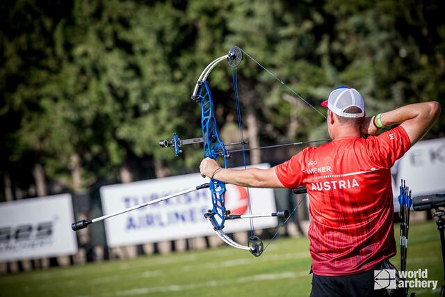 Nico Wiener erreichte Rang 8. | Foto: World Archery