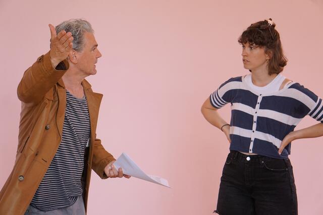 Neuigkeiten aus dem Theater im Hof Enns – die Proben am neuen Spielort zur diesjährigen Produktion „ Der Talisman“ haben begonnen. | Foto: Blanka Daneluk