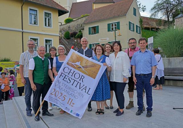 Das Chorfestival 2025 findet in Ilz statt. | Foto: Marktgemeinde Jagerberg