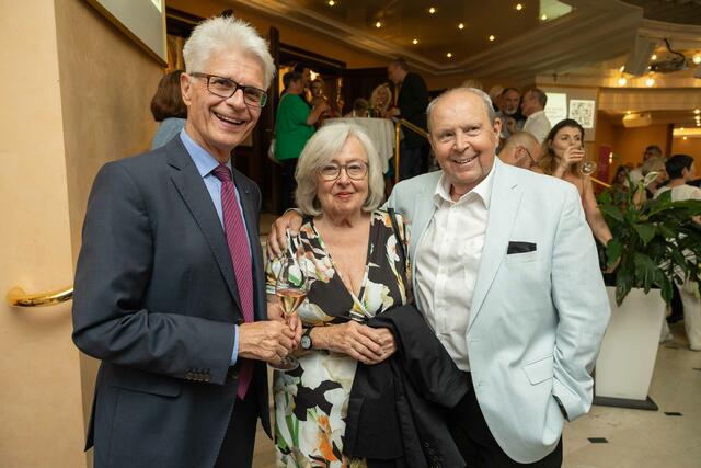 Ernst Schebesta, Monika und August Breininger. | Foto: 2024psb/c.kollerics
