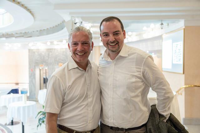 Eröffnung La Gacilly-Baden, Paul Leitenmüller, Bernhard Ceidl. | Foto: 2024psb/c.kollerics