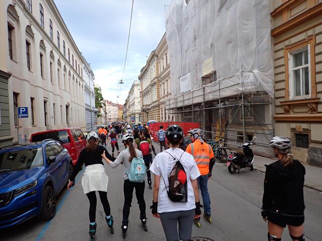Symbolbild: Beim Cityskating am Freitag ereignete sich der Zwischenfall mit einem alkoholisierten 20-jährigen Motorradfahrer. | Foto: Cityskating Graz 
