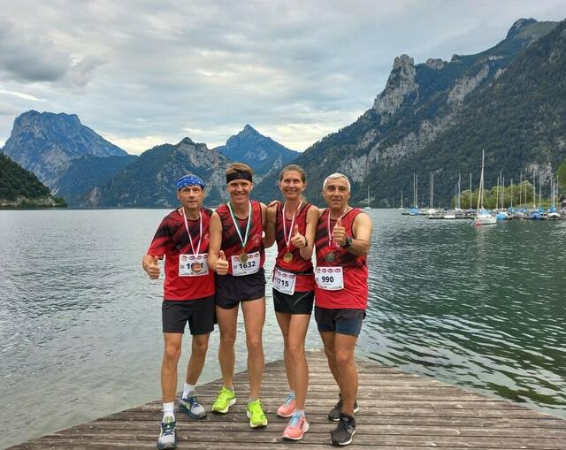 Max Schachl, Gerald Stockinger, Rafaela Hubauer und Stefan Schober. | Foto: LAG Ried