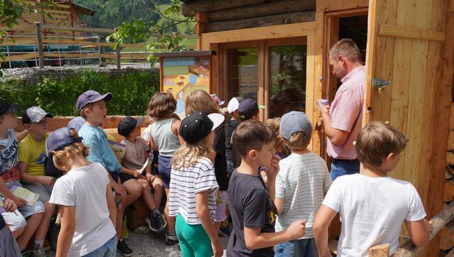 Bei einem Schweinestall erfährt man, dass die Tiere ihre "dreckiges" Image zu unrecht haben. | Foto: Johannes Brandner