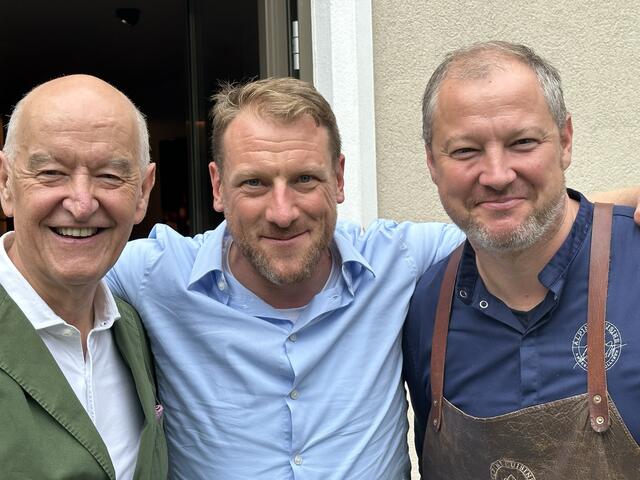 Hermann Döllerer (v.l.), Günther Groissböck und Andreas Döllerer | Foto: Festspiele Golling