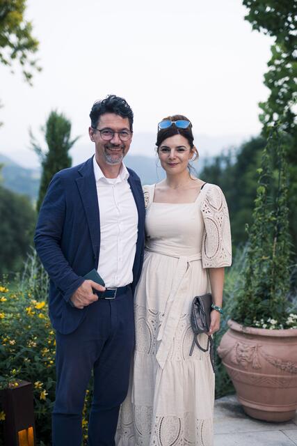 Caritas Chef Ernst Sandriesser mit Begleitung | Foto: Kayjansen.com