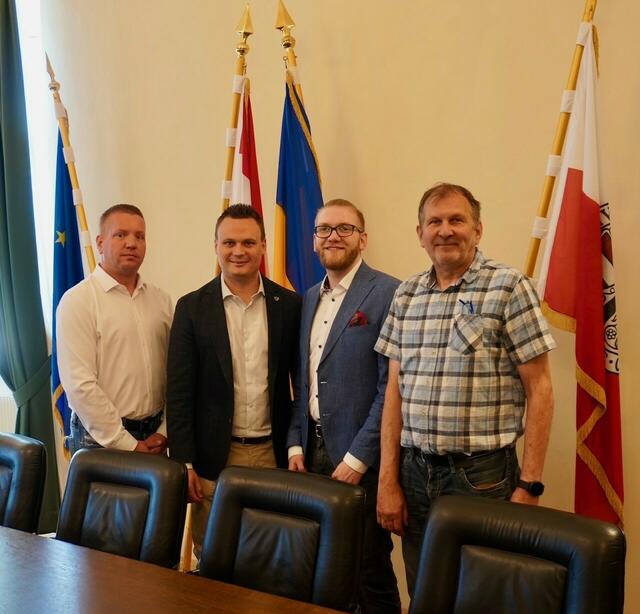 GR Jürgen Schneider, StR LAbg. Andreas Bors, GR Robert Handelberger und GR Leopold Handelberger. | Foto: FPÖ