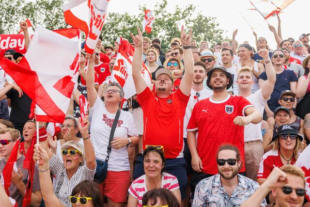 Match Österreich - Polen. | Foto: FLORIAN WIESER / APA / picturedesk.com 