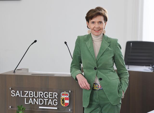 Landtagspräsidentin Brigitta Pallauf: "Herzlichen Dank an die RegionalMedien für die wertvolle Berichterstattung der letzten Jahre!" | Foto: Land Salzburg / Franz Neumayr 02.04.2024 