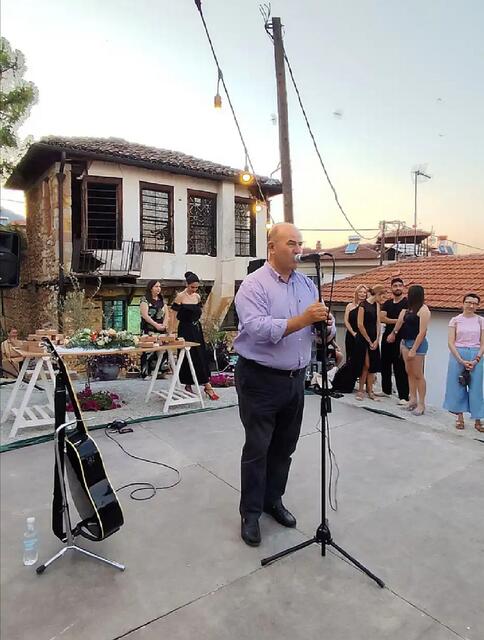 Bürgermeister von Dion-Olymbos, Evangelos Geroliolios | Foto: Stelios Vamvakos / Maria Tsaroucha