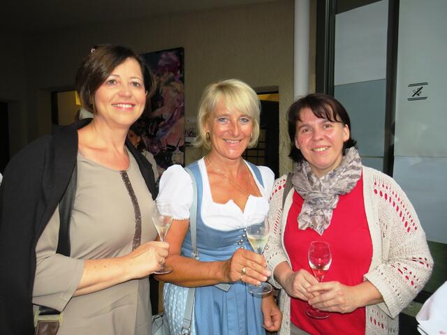 Genossen den Abend: Renate, Maria und Karin. | Foto: RegionalMedien Salzburg