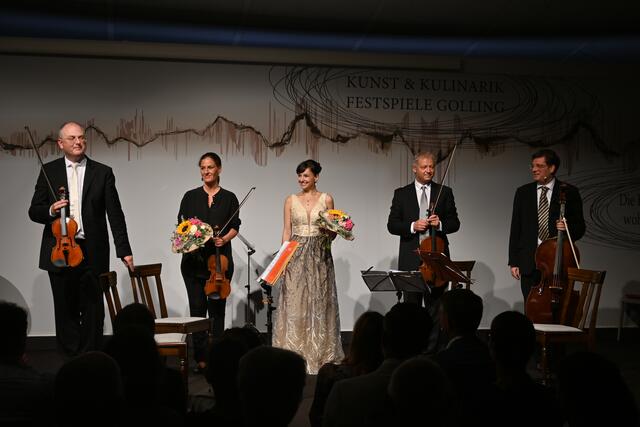 Holger Tautscher-Groh (v.l.), Daniela Preimesberger, Milena Arsovska, Herbert Lindsberger, Philip Preimesberger | Foto: Martin Schöndorfer, 2022