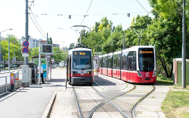 Wegen eines Gleisschadens in Simmering gab es am Dienstagmorgen Probleme bei einer Reihe Öffi-Linien. (Archiv) | Foto: Wiener Linien/Manfred Helmer