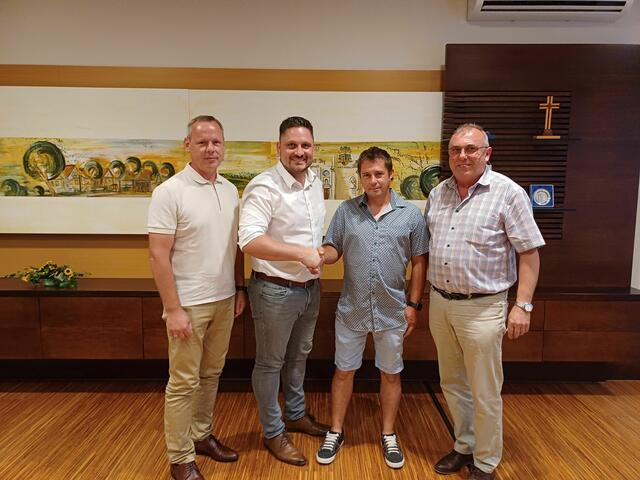 Andreas Trimmel wurde kürzlich angelobt. | Foto: Gde. Unterfrauenhaid