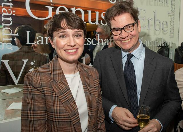 Christoph Neumayer, Industriellenvereinigung, Sigrid Maurer, Grüne-Clubchefin | Foto: Maximilian Spitzauer
