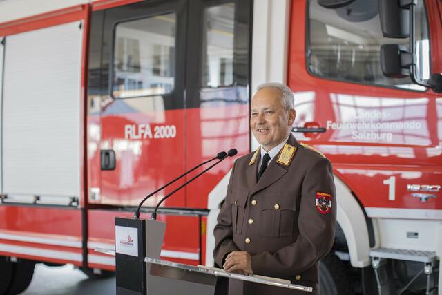 Landesfeuerwehrkommandant Günter Trinker | Foto: Neumayr