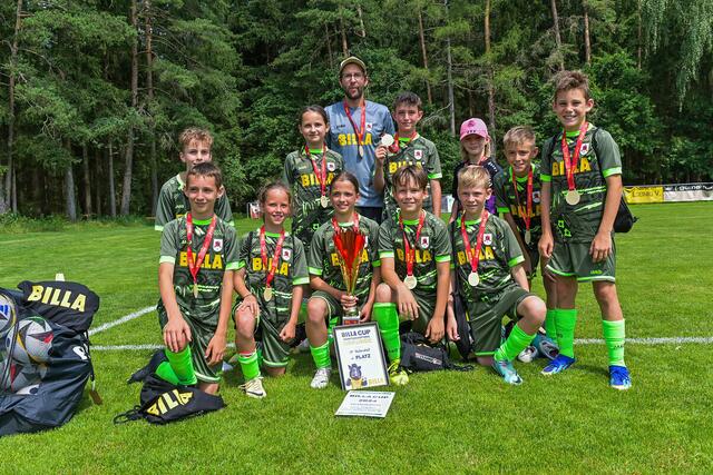 Beim Billa-Cup in Rückersdorf setzten sich schlussendlich die U-Nachwuchstalente der Sportfreunde Rückersdorf als Sieger durch. | Foto: BILLA AG/psb-media