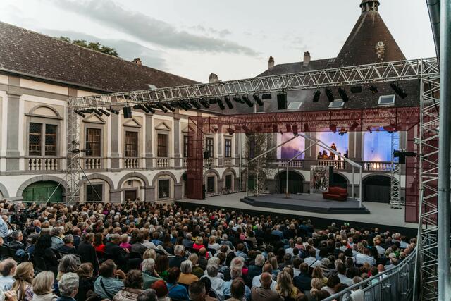 Auch heuer sieht der Ausblick auf die Schloss-Spiel-Saison sehr gut aus. | Foto: Laura Jagoschütz