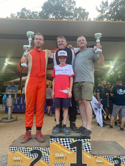 Nach einem packenden Rennen sicherte sich Marcus Kastner in Kroatien den ersten Sieg in dieser Saison. | Foto: Noah Kastner