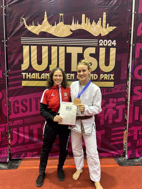 Lisa Fuhrmann holte in Bangkok die Bronzemedaille im Fighting. | Foto: JJC Vila Vita Pannonia