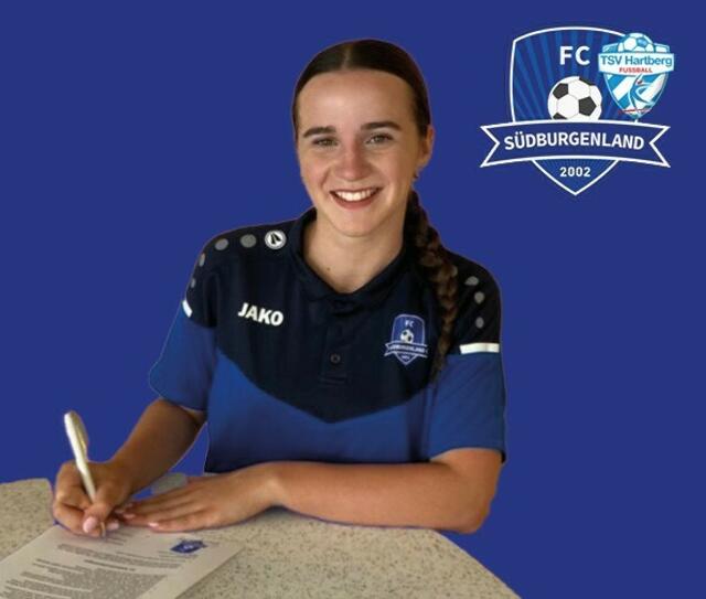 Hannah Maurer spielte zuletzt bei der AKA Steiermark-Sturm Graz in der Future League. | Foto: FC Südburgenland